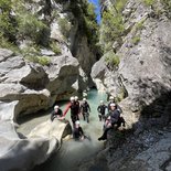 Canyon du Riolan (Sigale, Alpes-Maritimes)