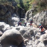 Canyoning dans les gorges du Tapoul (Cévennes)