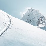 Ski touring in the Bornes and Aravis mountains