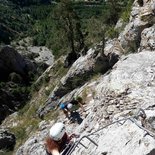 Croix de Toulouse via ferrata (Briançon)