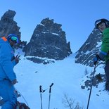 Off-piste / freeride skiing in Serre Chevalier