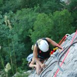 Via ferrata du P'tchi (Bauges, Savoie)