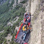 Nuit en falaise dans les Pyrénées ou en Occitanie