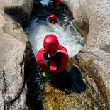 Canyoning in the Haut Chassezac gorges (Cévennes)