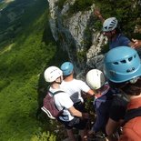 "Roc d'Anglars" via ferrata in Saint-Antonin-Noble-Val