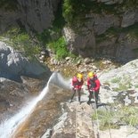 Peyron Roux canyon (Ancelle, Hautes-Alpes)