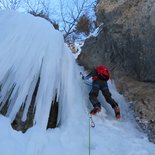 Ice climbing in the Queyras / Viso region