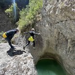 Canyon du Riolan (Sigale, Alpes-Maritimes)