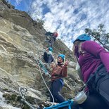 Falaise de Meichira via ferrata (Prads-Haute-Bléone)