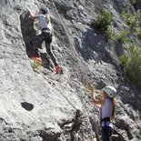 Cliff climbing around Saint-Antonin-Noble-Val