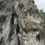 Stage escalade méthode Caruso & yoga en val d'Aoste