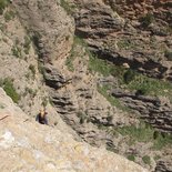 Grande voie d'escalade aux Riglos et à la Peña Rueba