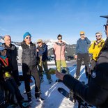 Avalanche research training (Bornes, Aravis)