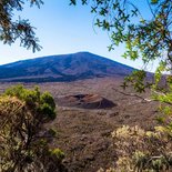 The Piton de la Fournaise from Bourg-Murat