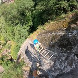 Via ferrata de Malamort (Tarn)