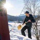 Avalanche research training (Bornes, Aravis)