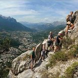 Croix de Toulouse via ferrata (Briançon)