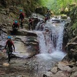 Canyoning discovery in the Ossau valley