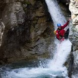 Amblard waterfalls canyon (Orcières Merlette)