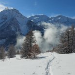 Ski touring in the Hautes-Alpes