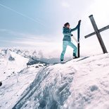 Ski touring in the Bornes and Aravis mountains