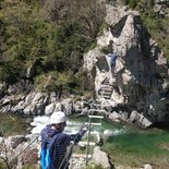 Journée aventure au Tapoul : via ferrata + canyoning