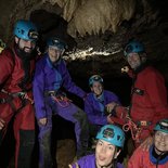 Initiation spéléo: grotte des Faux Monnayeurs (Doubs)