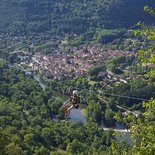 "Roc d'Anglars" via ferrata in Saint-Antonin-Noble-Val