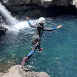 Canyoning dans la rivière Langevin