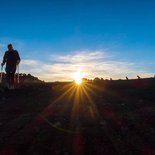 The three cirques and two volcanoes of Reunion Island