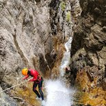 Réallon canyon (Serre-Ponçon, Hautes-Alpes)