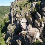 Via ferrata de Malzieu-Ville (Lozère)