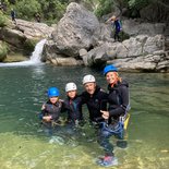 Gorges du Loup aquatic hike (Alpes-Maritimes)