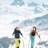 Ski touring in the Bornes and Aravis mountains