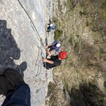 Via ferrata du P'tchi (Bauges, Savoie)