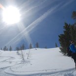 Off-piste / freeride skiing in Serre Chevalier