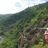 "Roc du Gorb" via ferrata in Bor-et-Bar (Aveyron)