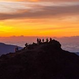 The three cirques and two volcanoes of Reunion Island