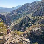 Multi pitch trad climbing course in the Caroux