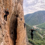 Rocher de Neuf Heures via ferrata (Digne-les-Bains)