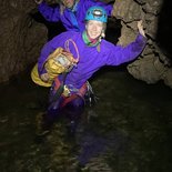 Initiation spéléo: grotte des Faux Monnayeurs (Doubs)