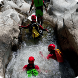 Canyoning in the Haut Chassezac gorges (Cévennes)