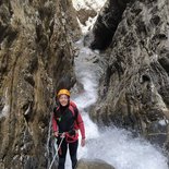 Réallon canyon (Serre-Ponçon, Hautes-Alpes)