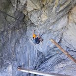 Via ferrata de Bellevaux (Chablais, Haute-Savoie)