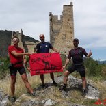 Trail trip in the Cathar country (Pyrenees)