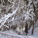 Ski touring through the Upper Bauges