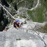 Via ferrata de la Tour du Jallouvre (Aravis)