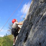 Cliff climbing around Saint-Antonin-Noble-Val