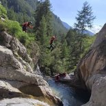 Peyron Roux canyon (Ancelle, Hautes-Alpes)